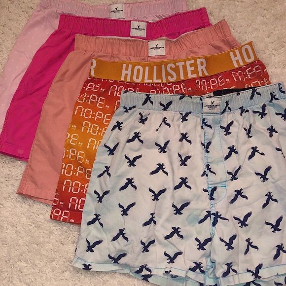 American Eagle Outfitters Other - American Eagle/Hollister Boxer Shorts Bundle